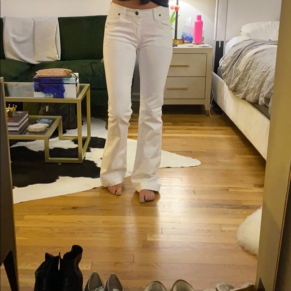Citizens of Humanity High Rise Wide Leg White Jean - Picture 8 of 8